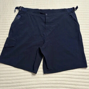 Birdwell Beach Britches Shorts Adult 2XL  Blue Cargo Casual Hiking Short Mens(i9